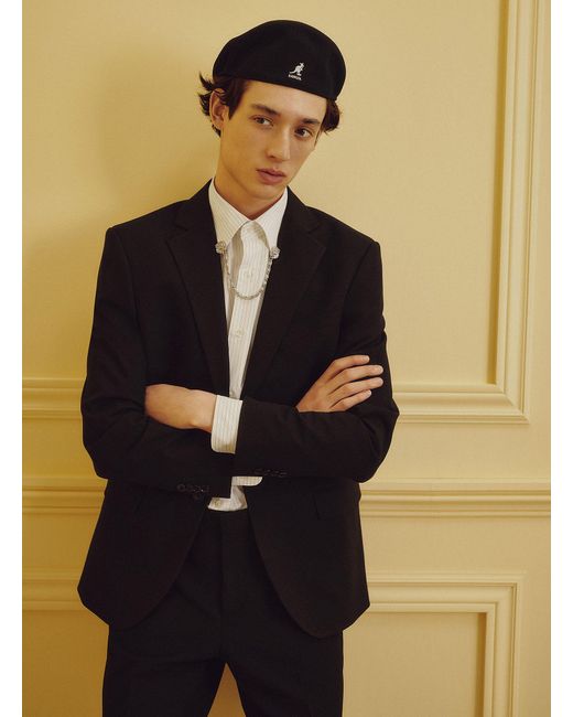 Le 31 Black Solid for men