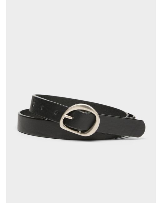 Simon's Black Organic Oval