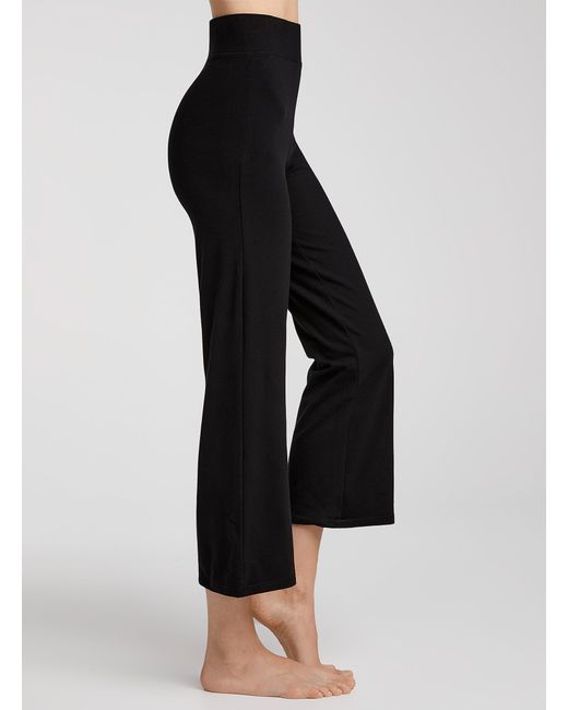 Hue Cotton Flared Cropped legging in 