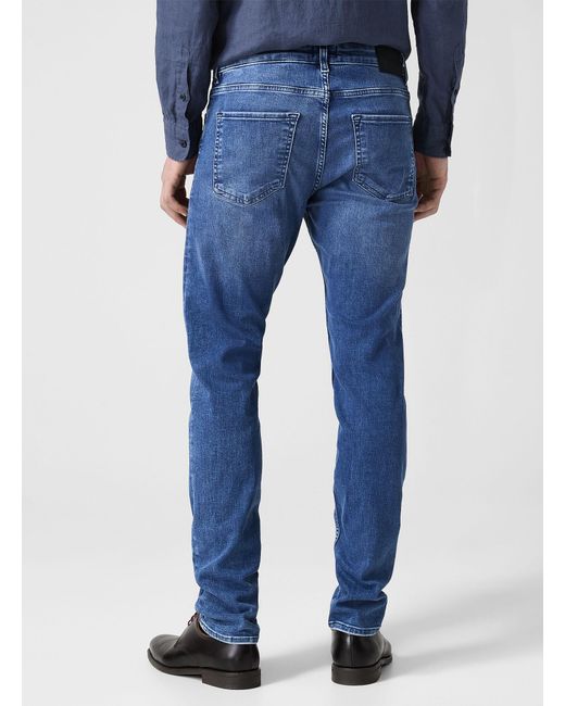 Boss Delaware Washed Blue Slim for men
