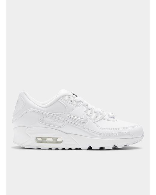 white nike airmax women