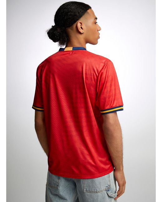 Umbro Red Spain Soccer Jersey for men
