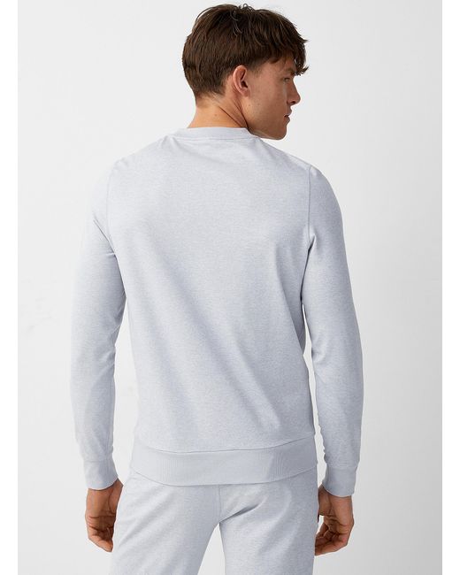 vuori Gray Ponto Performance Crew for men