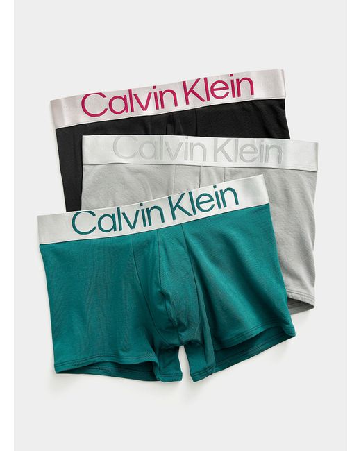 Calvin Klein Green Reconsidered Steel Boxer Briefs 3 for men
