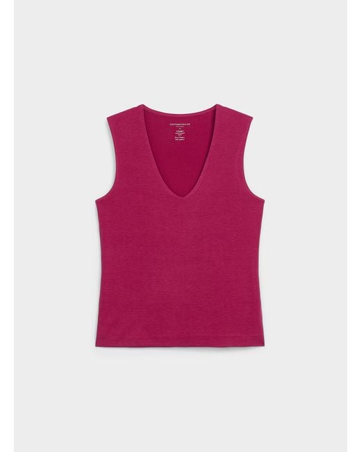 Contemporaine Pink Soft Jersey V