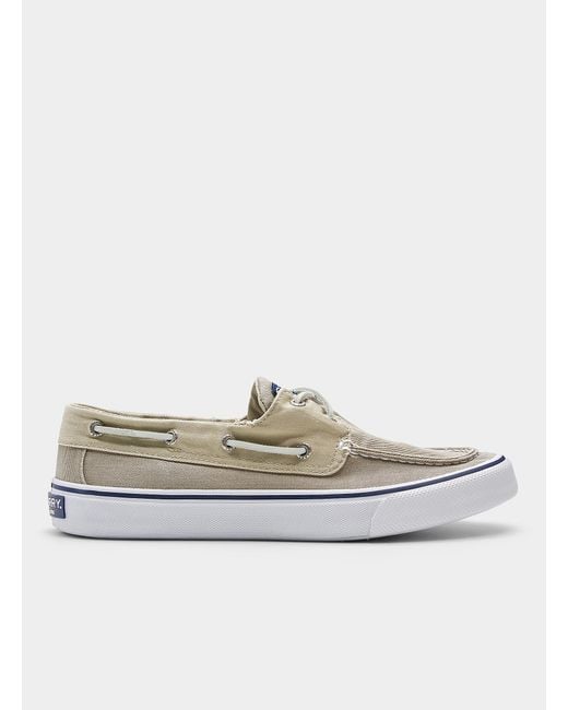 Sperry top hotsell sider beige