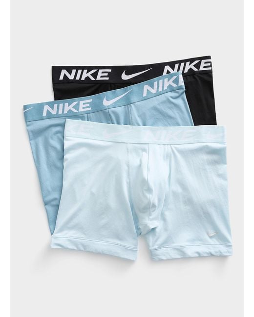 Nike Brown 6" Blue/black Essential Micro Boxer Briefs 3 for men