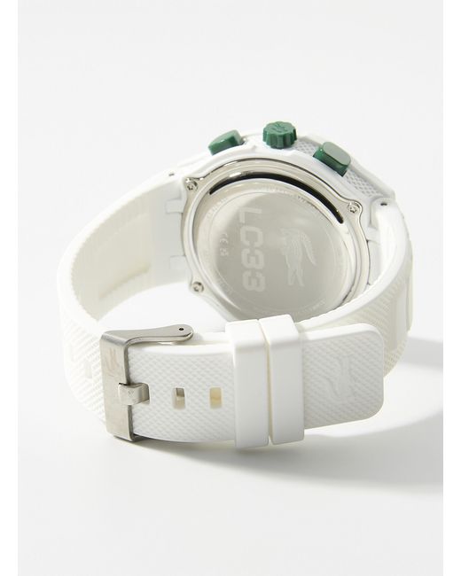 Lacoste Gray Digital Sport Silicone for men