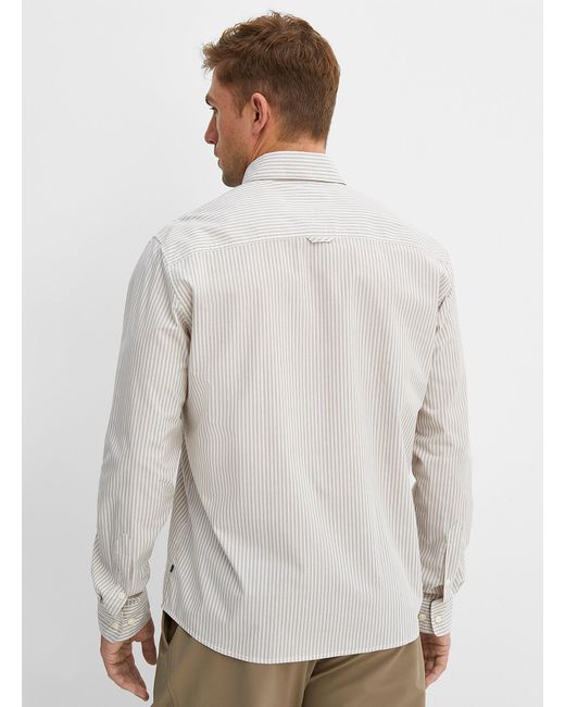 Matíníque Gray Natural Stripe Shirt for men