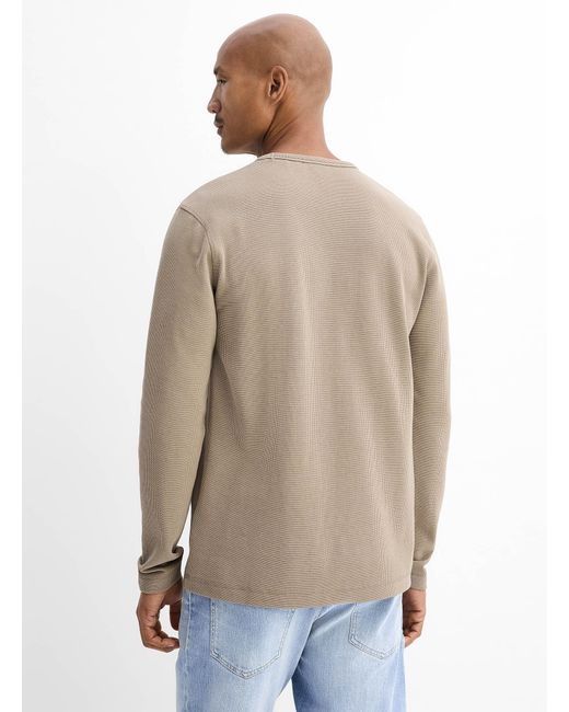 Boss Natural Tempesto Waffle T for men