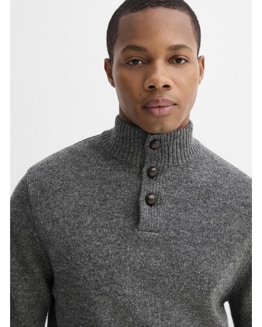 Le 31 Gray Heritage Buttoned for men