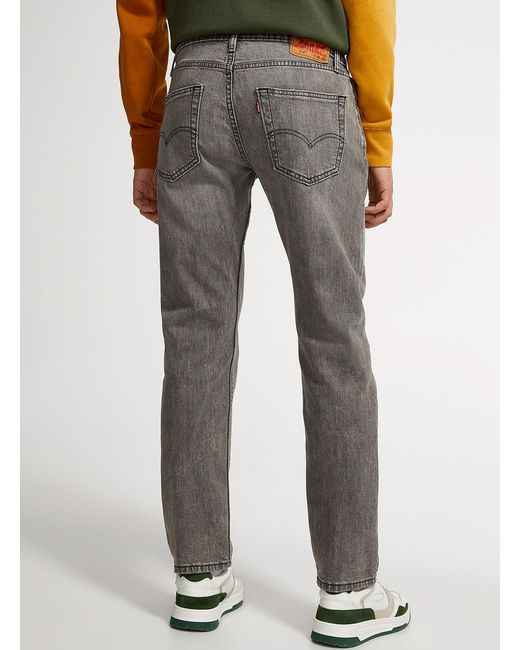 Levi's Faded Grey Flex 502 Jean Tapered Fit in Gray for Men | Lyst