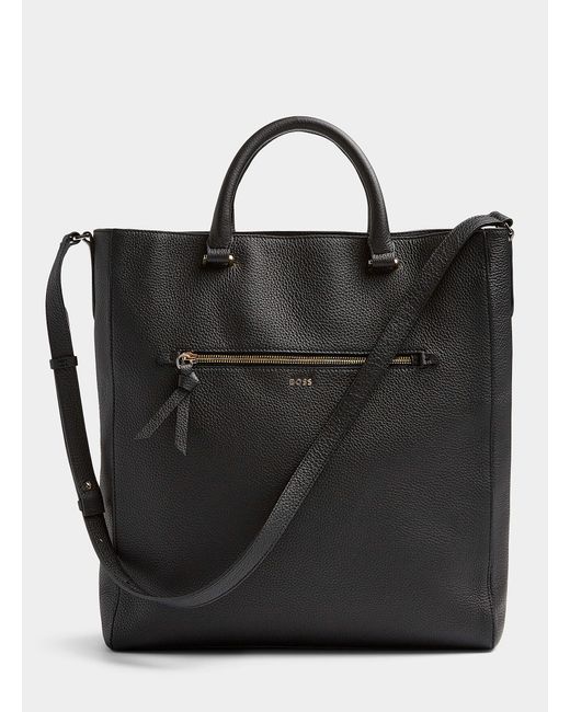 BOSS by HUGO BOSS Sophie Structured Tote in Black | Lyst Canada