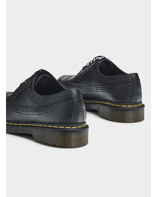 Dr. Martens Black 3989 Brogue Shoes Men for men