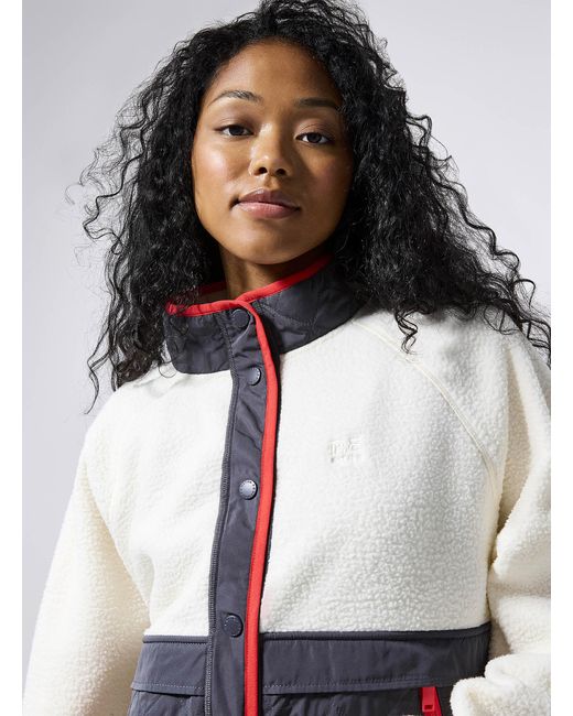 P.E Nation White Technique Quilted