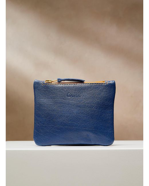 Gonthier Atelier Blue Nola Leather Wallet