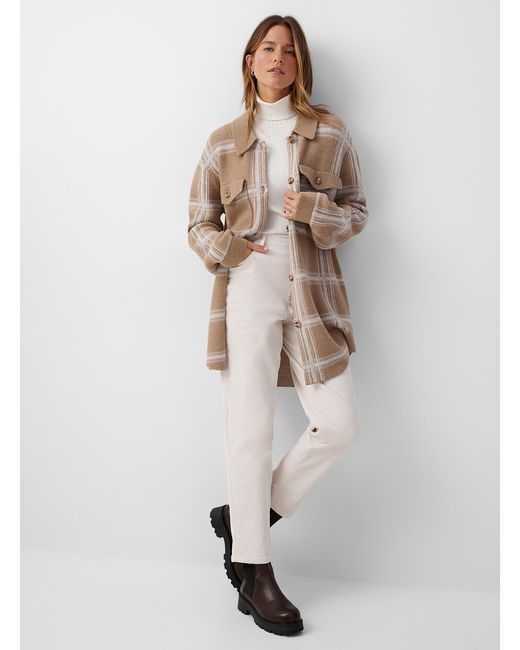 knit overshirt
