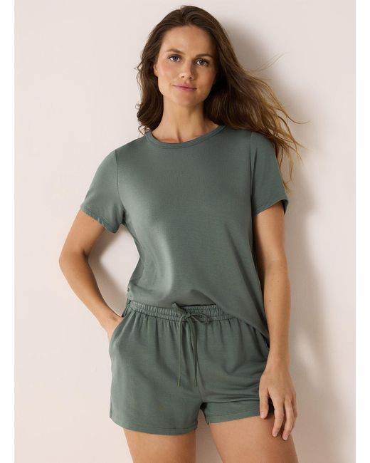 Miiyu Green Soft Lounge Short