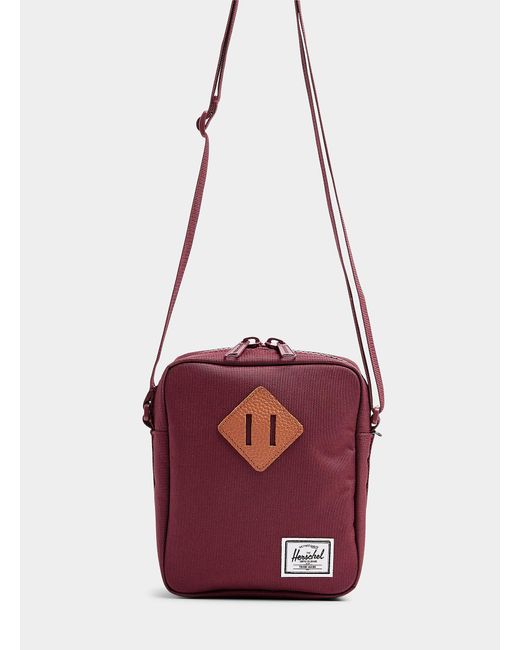 Herschel Supply Co. Heritage Seasonal Colour Shoulder Bag in Ruby Red