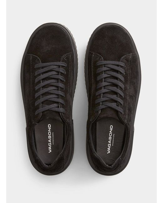 Vagabond Shoemakers Derek Suede Sneakers Men in Black for Men | Lyst