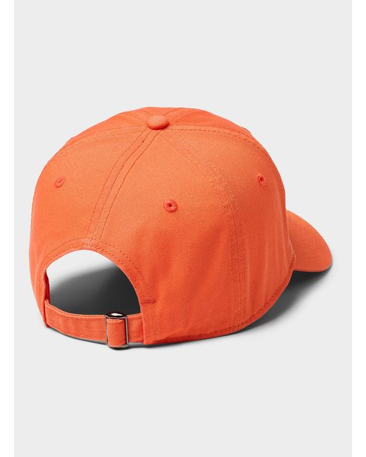 Simon's Orange Solid Baseball Cap