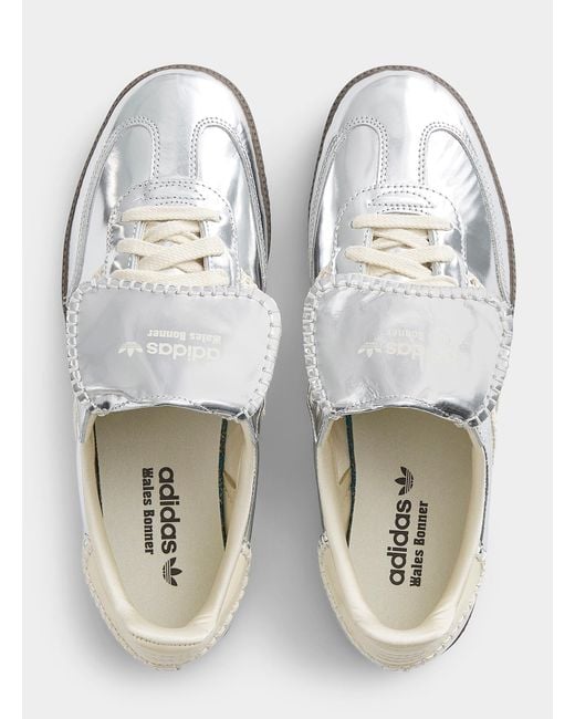 adidas Silver Wb Samba Silver Sneakers