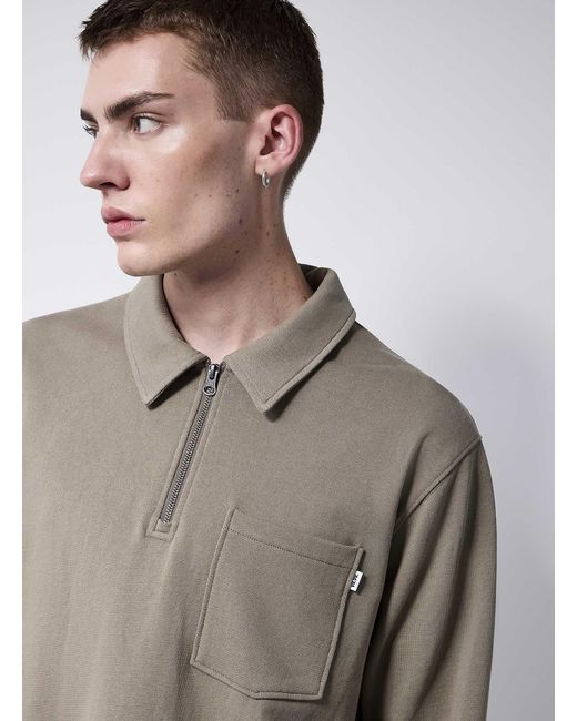 WOOD WOOD Gray Zip for men