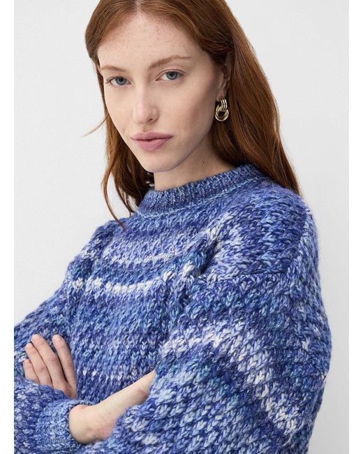 Contemporaine Blue Thick Mixed