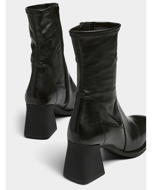 Vagabond Black Hedda Soft Leather Boots Women