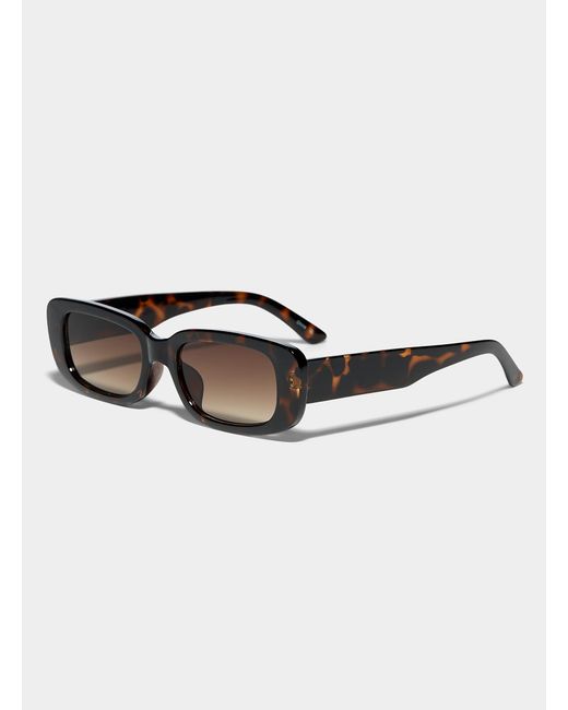 Simon's Multicolor Megan Rectangular Sunglasses
