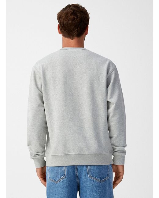 Hooké Gray Seaplane Sweatshirt for men