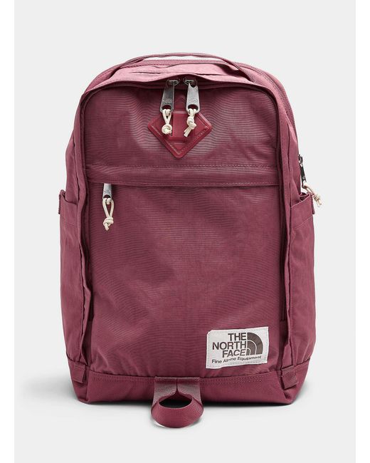 The North Face Synthetic Berkeley Backpack in Ruby Red (Red) for Men | Lyst