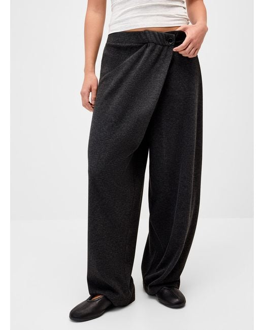 needii Multicolor Asymmetrical Buttoning Pant