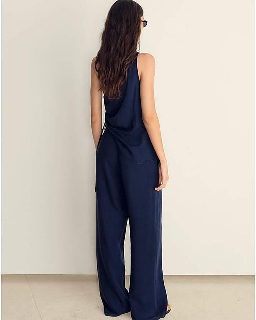 Mango Blue Trouser Creta