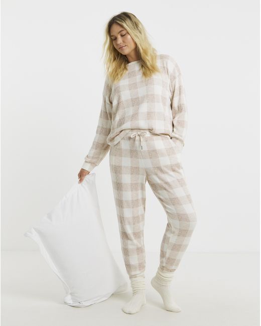 Pretty Secrets Natural Waffle Lounge Set