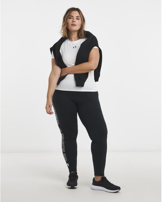 Under Armour White Rival Core T-Shirt