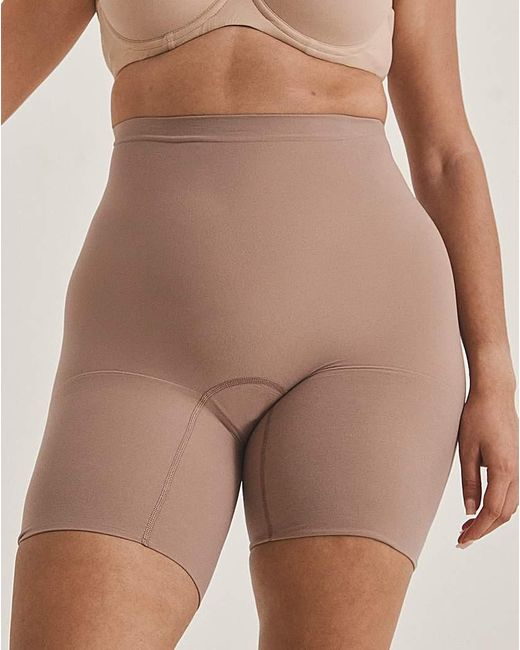 Spanx Natural Everyday Seamless Short Cafeaulait
