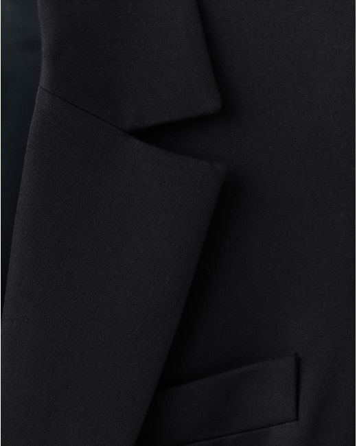 Mango Blue Fitted Blazer