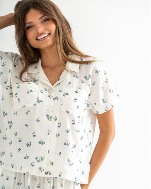 Pour Moi Natural Pour Moi Shirt Pj Set
