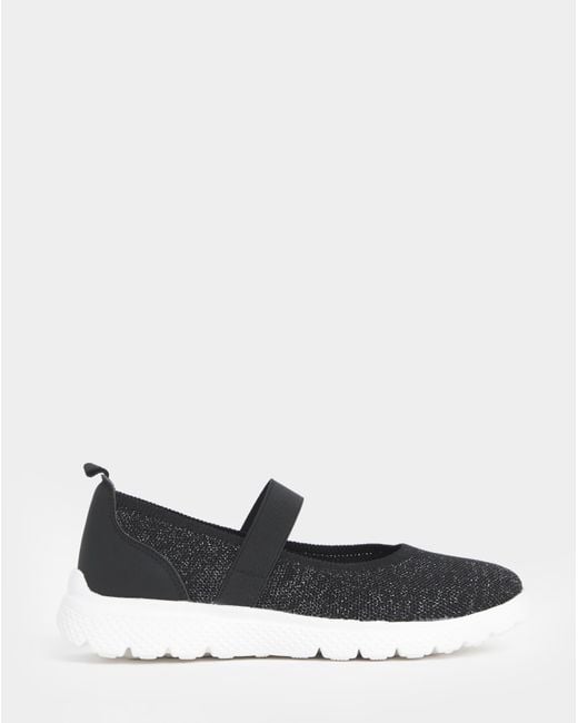 Cushion Walk White Maryjane Trainers Exwide