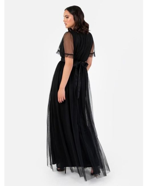 Anaya with love Black Anaya Plain Dress