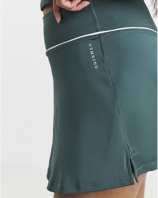 Gym King Blue Knockout Skort