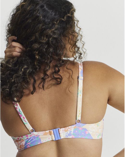 Simply Be Multicolor Katerini Bikini Top