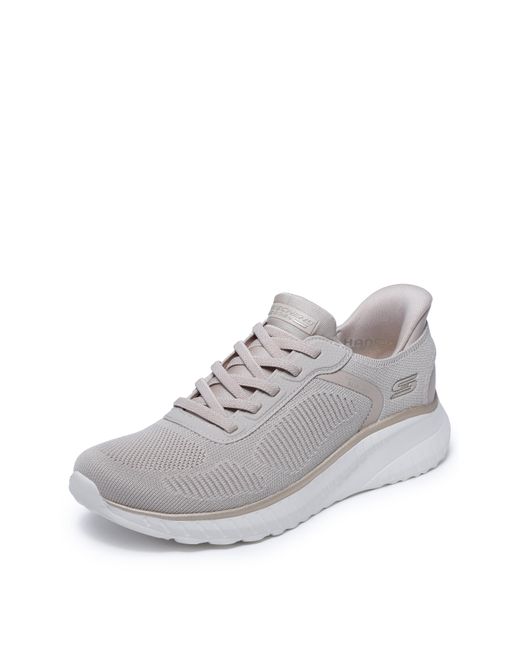Skechers White Bobs Squad Chaos Trainers