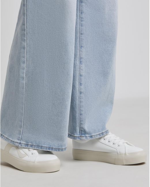 Simply Be Blue Retro Runner Trainer