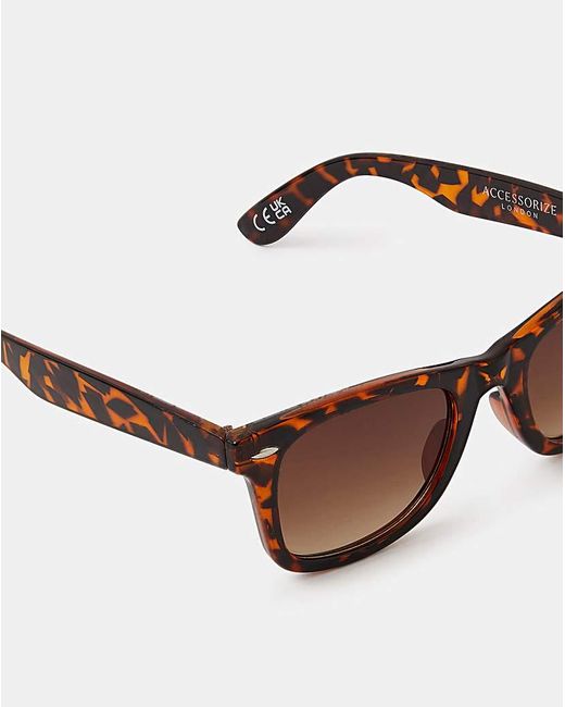 Accessorize White Square Sunglasses