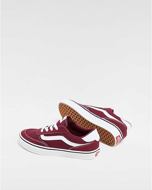 Vans Red Brooklyn Trainers