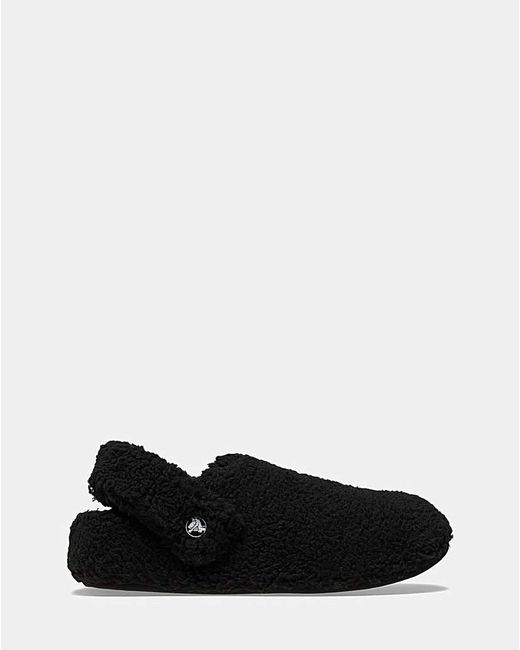 CROCSTM Black Classic Cozzzy Slipper