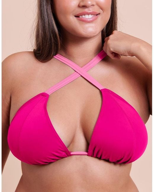Curvy Kate Black Ibiza String Bikini Top