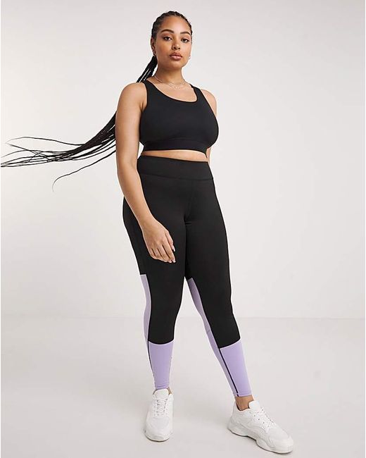PUMA White Regular Rise Long Tight